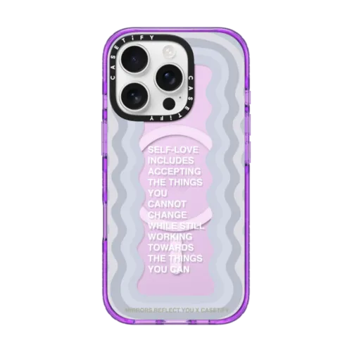 Self-Love | iPhone 16 Pro / Impact Case MagSafe Compatible / Purple | Image 1