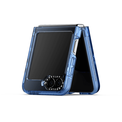 FRUITY DUCKOO | Galaxy Z Flip6 / Impact Case / Baby Blue | Image 3