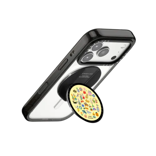 Tiny Stickers Club | Snappy Grip Stand / Snappy Grip Stand MagSafe Compatible / Black | Image 3