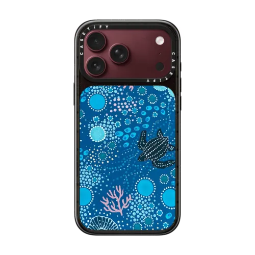 Ocean is Calling | iPhone 18 Pro Max / Impact Case MagSafe Compatible - Glossy / Glossy Black | Image 1