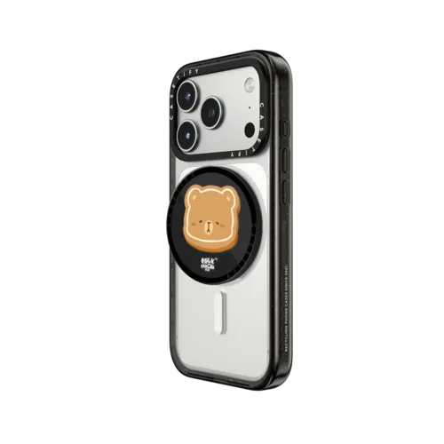 Mocha Cookie! | Snappy Grip Stand / Snappy Grip Stand MagSafe Compatible / Black | Image 2