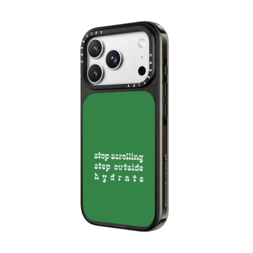 step outside | iPhone 18 Pro Max / Impact Case MagSafe Compatible - Glossy / Glossy Black | Image 2