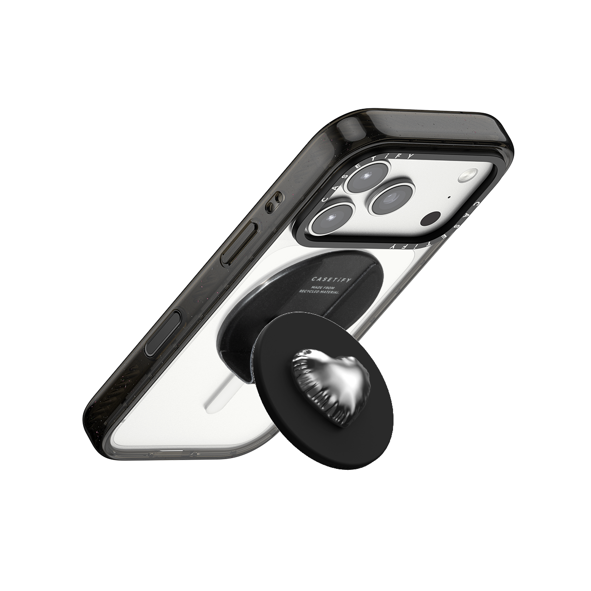 Snappy Grip Stand MagSafe Compatible - Metallic Heart