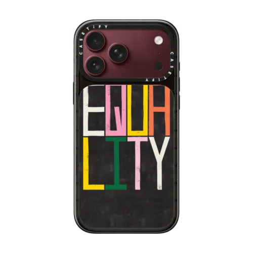 EQUALITY | iPhone 18 Pro Max / Impact Case MagSafe Compatible - Glossy / Glossy Black | Image 1