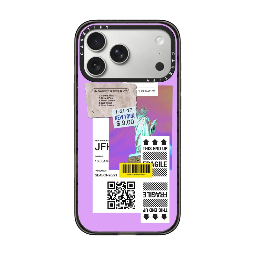 Label Note Case - Pixie Purple | Image 1