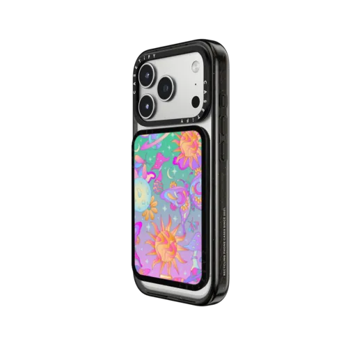Space Garden | Snappy Cardholder Stand / Snappy Cardholder Stand MagSafe Compatible / Black | Image 2