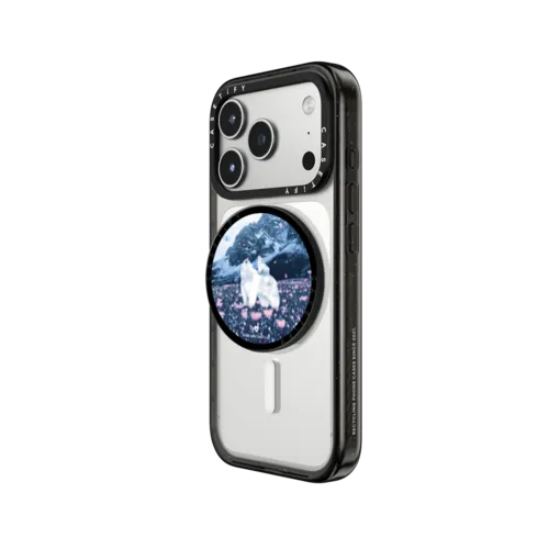 You in the flower garden | Snappy Grip Stand / Snappy Grip Stand MagSafe Compatible / Black | Image 2