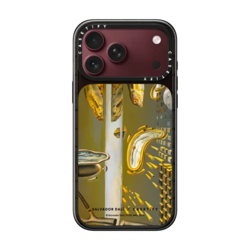 The Corpuscular Persistence of Memory (1952-1954) Case | iPhone 18 Pro Max / Impact Case MagSafe Compatible - Glossy / Glossy Black | Image 1
