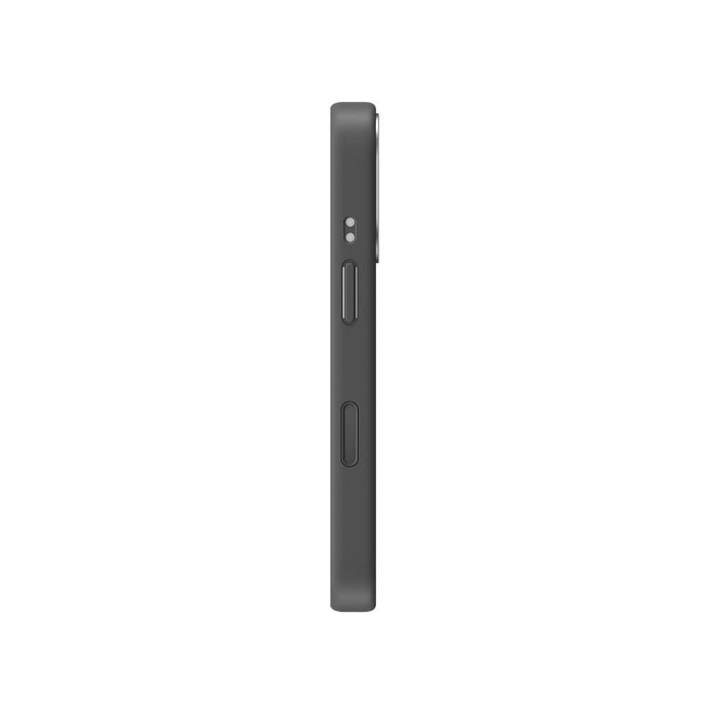 Alloy Ripple Case - Silver on Grey - iPhone 17 Pro