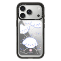 Bichon Bibo Dog Pattern | Snappy Cardholder Stand / Snappy Mirror Cardholder Stand MagSafe Compatible / Silver | Image 1