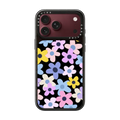 pastel colourful flowers | iPhone 18 Pro Max / Impact Case MagSafe Compatible - Glossy / Glossy Black | Image 1