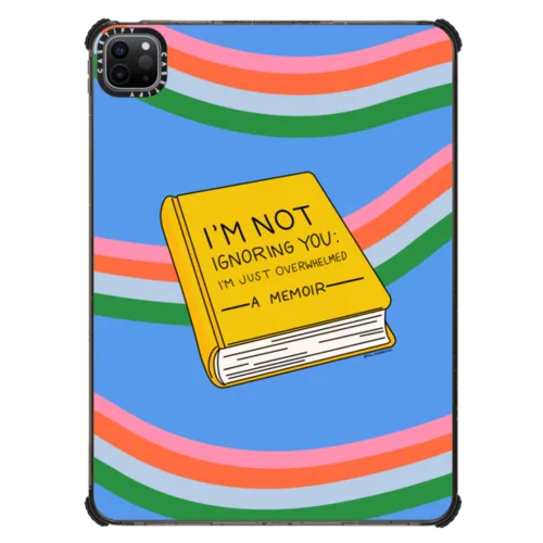 I'm Not Ignoring You by Oh So Graceful | iPad Pro 11-inch (3rd/4th gen) / iPad Impact Case / Black | Image 1