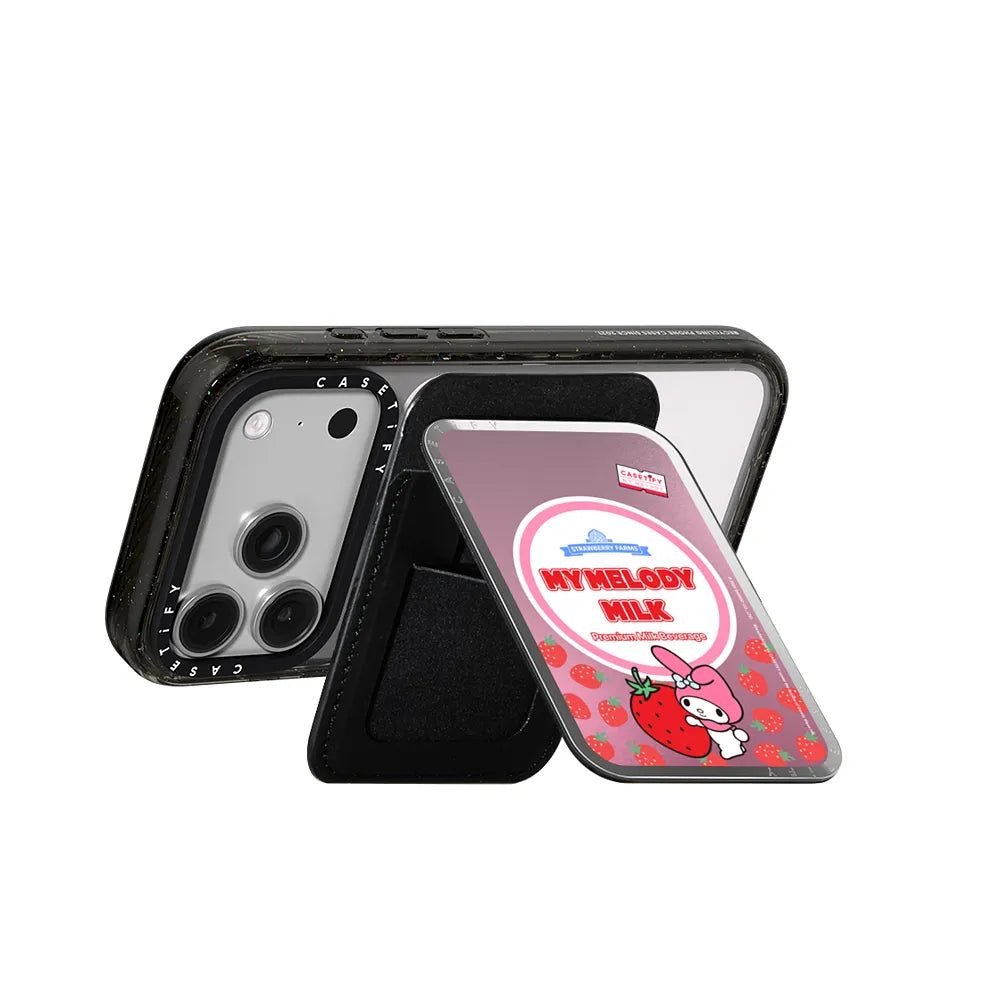 My Melody Strawberry Chocolate Snappy Cardholder Stand