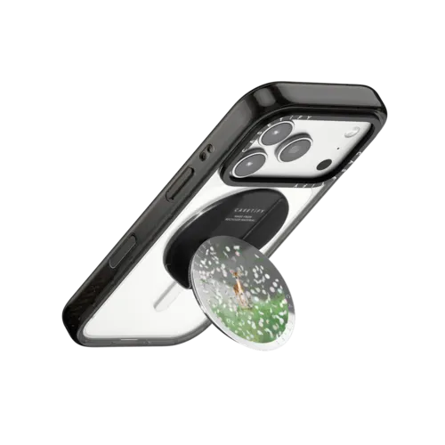 Fawn And Friend | Snappy Grip Stand / Snappy Mirror Grip Stand MagSafe Compatible / Silver | Image 3