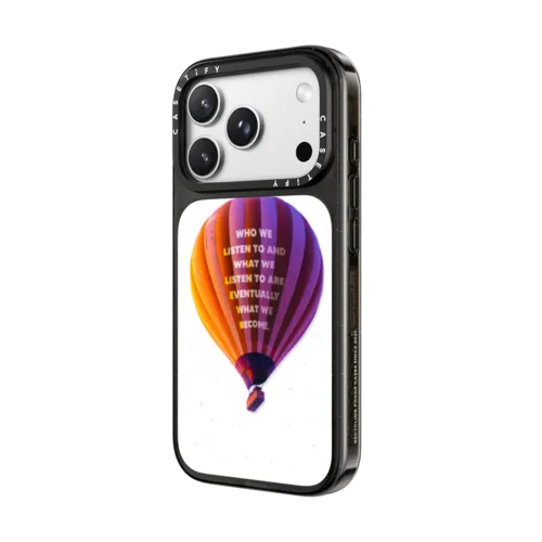 HOT AIR BALLOON | iPhone 18 Pro Max / Impact Case MagSafe Compatible - Glossy / Glossy Black | Image 2