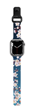 Night Sakura | Apple Watch Series 4-6, SE (40mm) / Impact Band / Black | Image 1