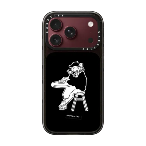 RELAXED | iPhone 18 Pro / Impact Case MagSafe Compatible - Glossy / Glossy Black | Image 1