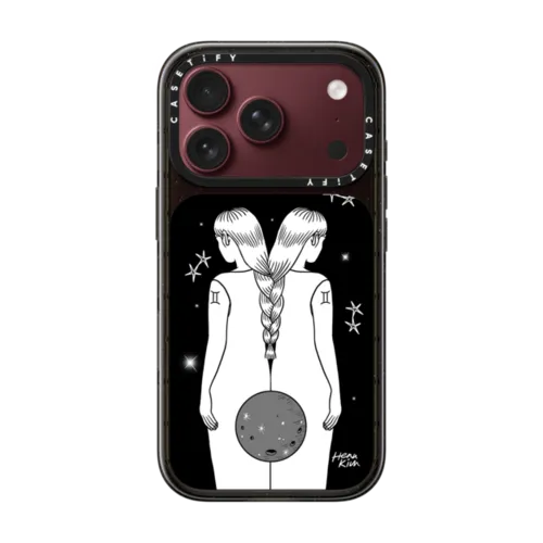 Gemini | iPhone 18 Pro / Impact Case MagSafe Compatible - Glossy / Glossy Black | Image 1
