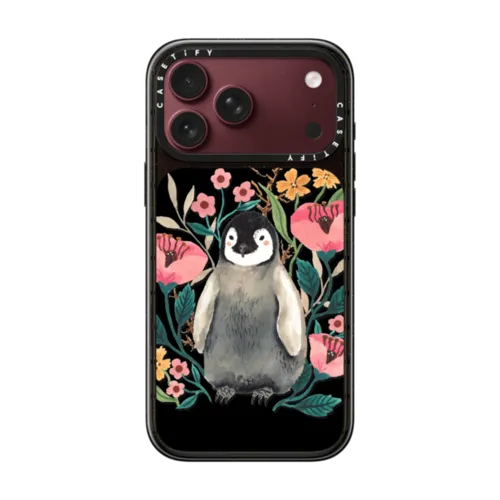 Cute Penguin | iPhone 18 Pro Max / Impact Case MagSafe Compatible - Glossy / Glossy Black | Image 1