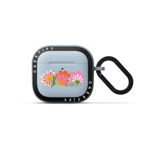 Las Flores | AirPods 4 & 5 / Earbuds Bounce Case / Sky Blue | Image 1