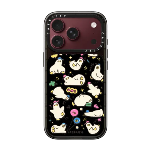 DUCKS | iPhone 18 Pro / Impact Case MagSafe Compatible - Glossy / Glossy Black | Image 1