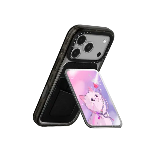 Starlight | Snappy Cardholder Stand / Snappy Mirror Cardholder Stand MagSafe Compatible / Silver | Image 3