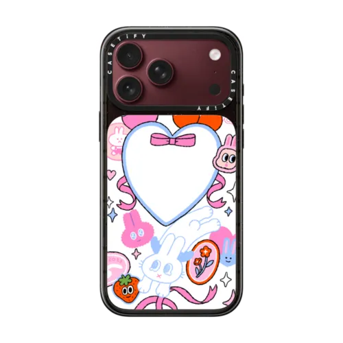 Dream Bunny by Minstudio | iPhone 18 Pro Max / Impact Case MagSafe Compatible - Glossy / Glossy Black | Image 1
