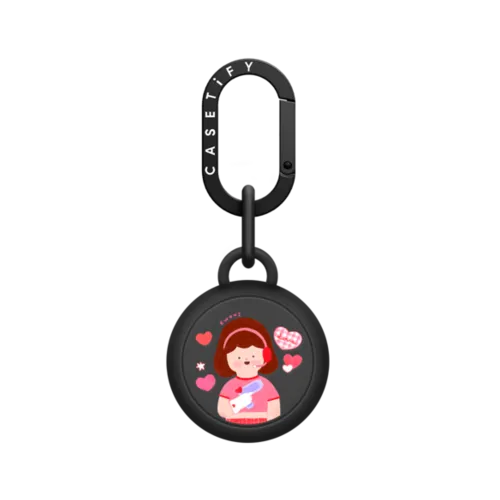 Pink KWONI | AirTag / AirTag Holder / Licorice | Image 1