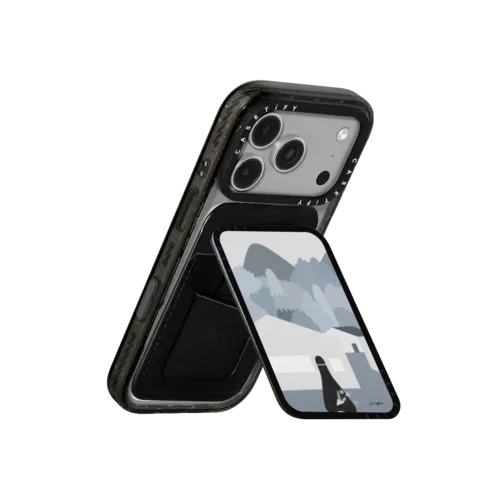 FAR FROM HOME | Snappy Cardholder Stand / Snappy Cardholder Stand MagSafe Compatible / Black | Image 3