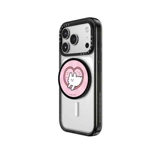 Dog Cloud With Love | Snappy Grip Stand / Snappy Grip Stand MagSafe Compatible / Black | Image 2