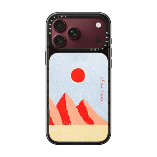 the sunset | iPhone 18 Pro Max / Impact Case MagSafe Compatible - Glossy / Glossy Black | Image 1
