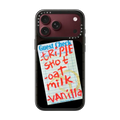 Triple Shot Oat Milk Vanilla | iPhone 18 Pro Max / Impact Case MagSafe Compatible - Glossy / Glossy Black | Image 1