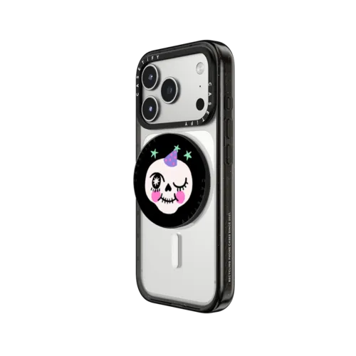 PARTY SKULL | Snappy Grip Stand / Snappy Grip Stand MagSafe Compatible / Black | Image 2
