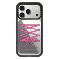 Pierced Corset Bow | Snappy Cardholder Stand / Snappy Mirror Cardholder Stand MagSafe Compatible / Silver | Image 1