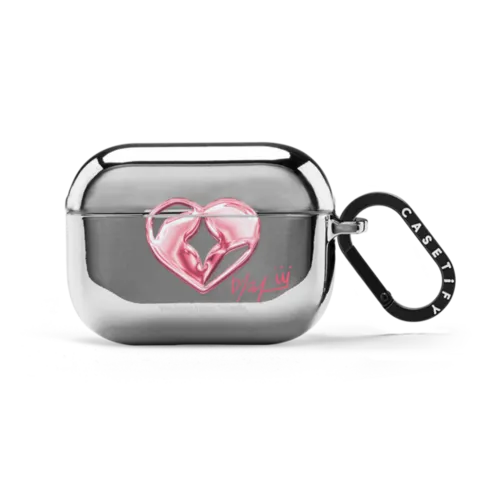 HUNTR/X Mira Earbuds Case | AirPods Pro 2 / Earbuds Mirror Case / Silver | Image 1