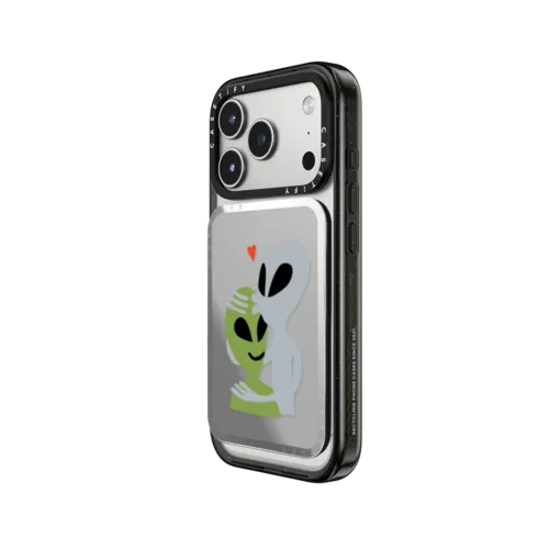 Aliens | Snappy Cardholder Stand / Snappy Mirror Cardholder Stand MagSafe Compatible / Silver | Image 2