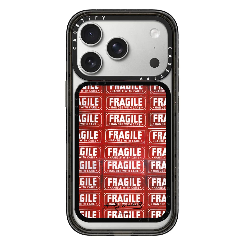 Fragile (1962) Andy Warhol Snappy Cardholder Stand | Image 1