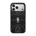 NBA Basketball Court Phone Case | iPhone 17 Pro Max / Impact Case MagSafe Compatible / Matte Black | Image 1