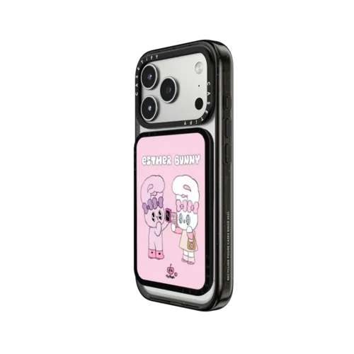 Me and my bestie | Snappy Cardholder Stand / Snappy Cardholder Stand MagSafe Compatible / Black | Image 2