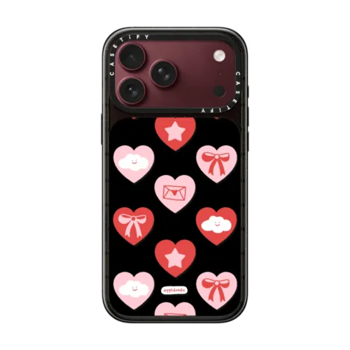 Love Heart Dreams | iPhone 18 Pro Max / Impact Case MagSafe Compatible - Glossy / Glossy Black | Image 1