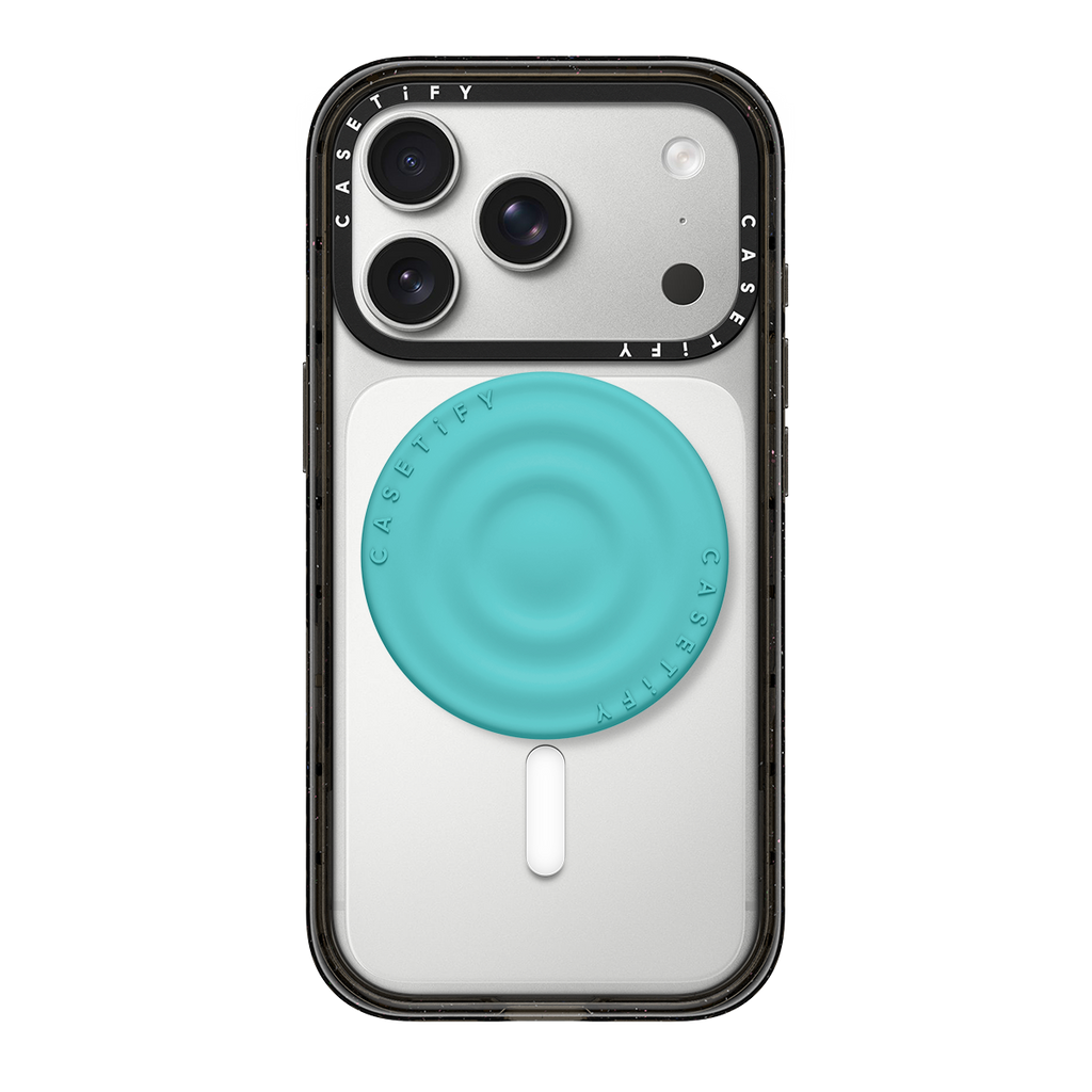 Snappy Ripple Grip Stand MagSafe Compatible - Mint Blue | Image 1