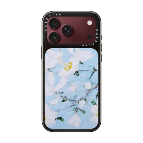 Dogwood Spring | iPhone 18 Pro Max / Impact Case MagSafe Compatible - Glossy / Glossy Black | Image 1