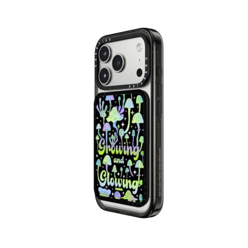 Growing & Glowing | Snappy Cardholder Stand / Snappy Cardholder Stand MagSafe Compatible / Black | Image 2