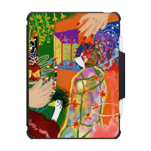 dearquarantine iPad | iPad Pro 11-inch (3rd/4th gen) / iPad Impact Folio Case / Black | Image 1