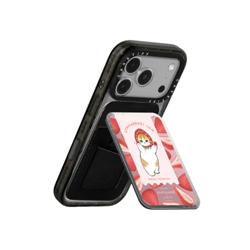 Let's Jam Together Snappy Cardholder Stand | Snappy Cardholder Stand / Snappy Mirror Cardholder Stand MagSafe Compatible / Silver | Image 3