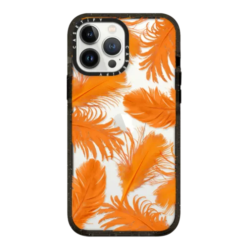 Showgirl Feathers Case | iPhone 13 Pro Max / Impact Case / Black | Image 1