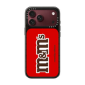 M&M'S Classic Logo Red Case - CASETiFY Edition | iPhone 18 Pro Max / Impact Case MagSafe Compatible - Glossy / Glossy Black | Image 1