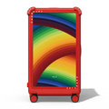 Rainbow (ARC) | 29" Check-In Trunk Suitcase / Bounce Suitcase / Cherry Red | Image 1