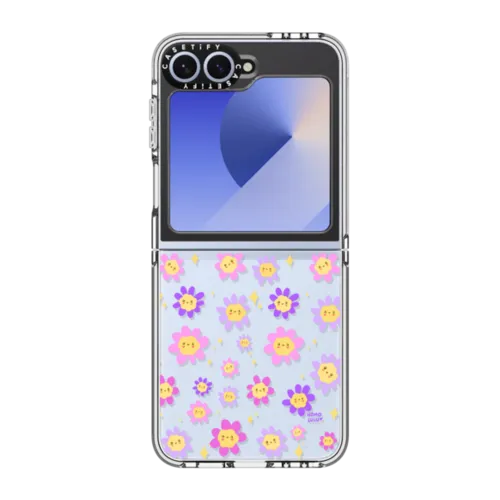 Baby Daisies | Galaxy Z Flip6 / Impact Clear Case / Clear | Image 1
