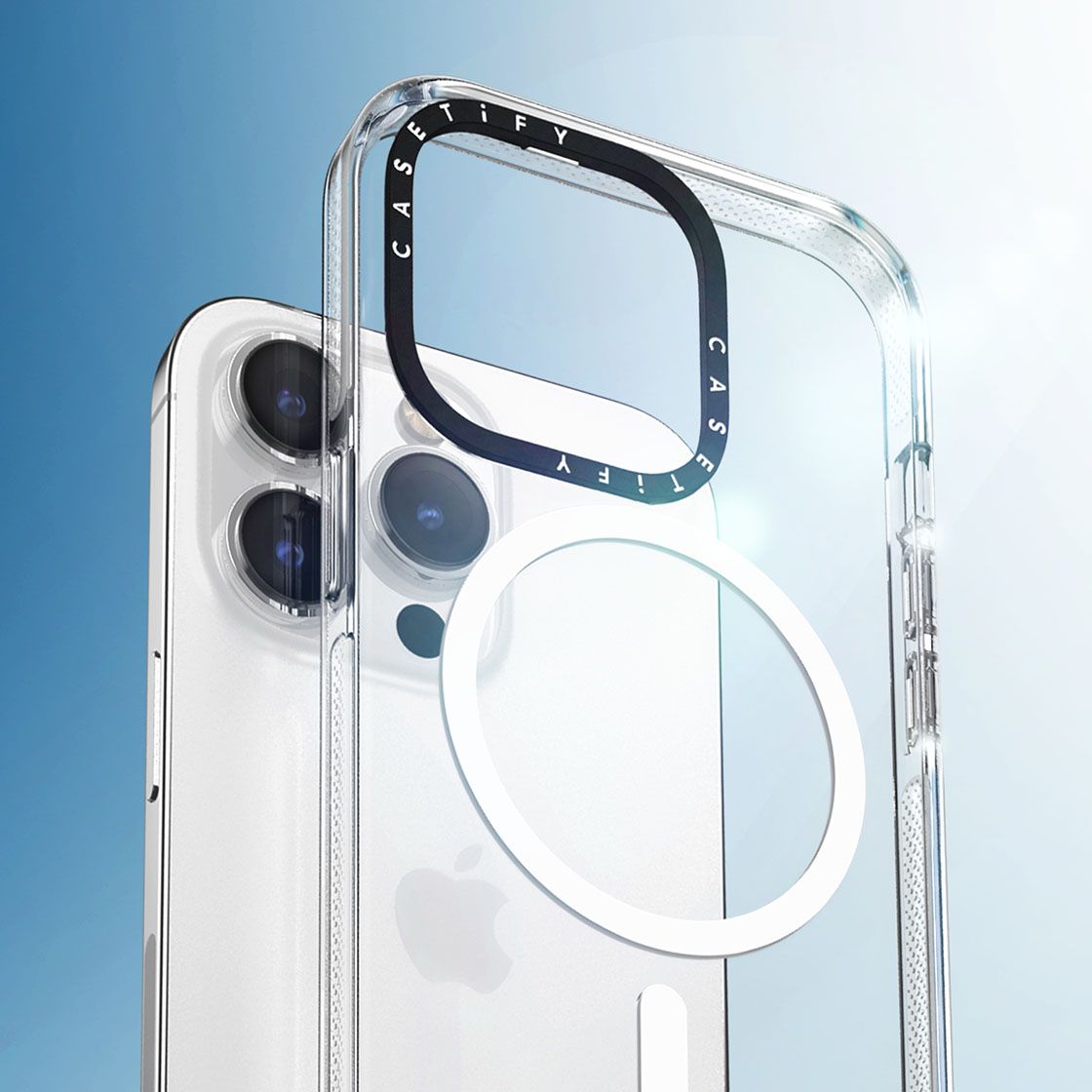 ULDD White Pattern Heart Case